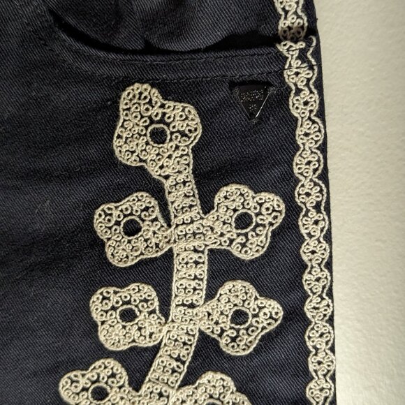 MAISON SCOTCH EL SANTO CAMALEON SIDE CROCHET SLIM BF DENIM US 28W/32L - Picture 2 of 5